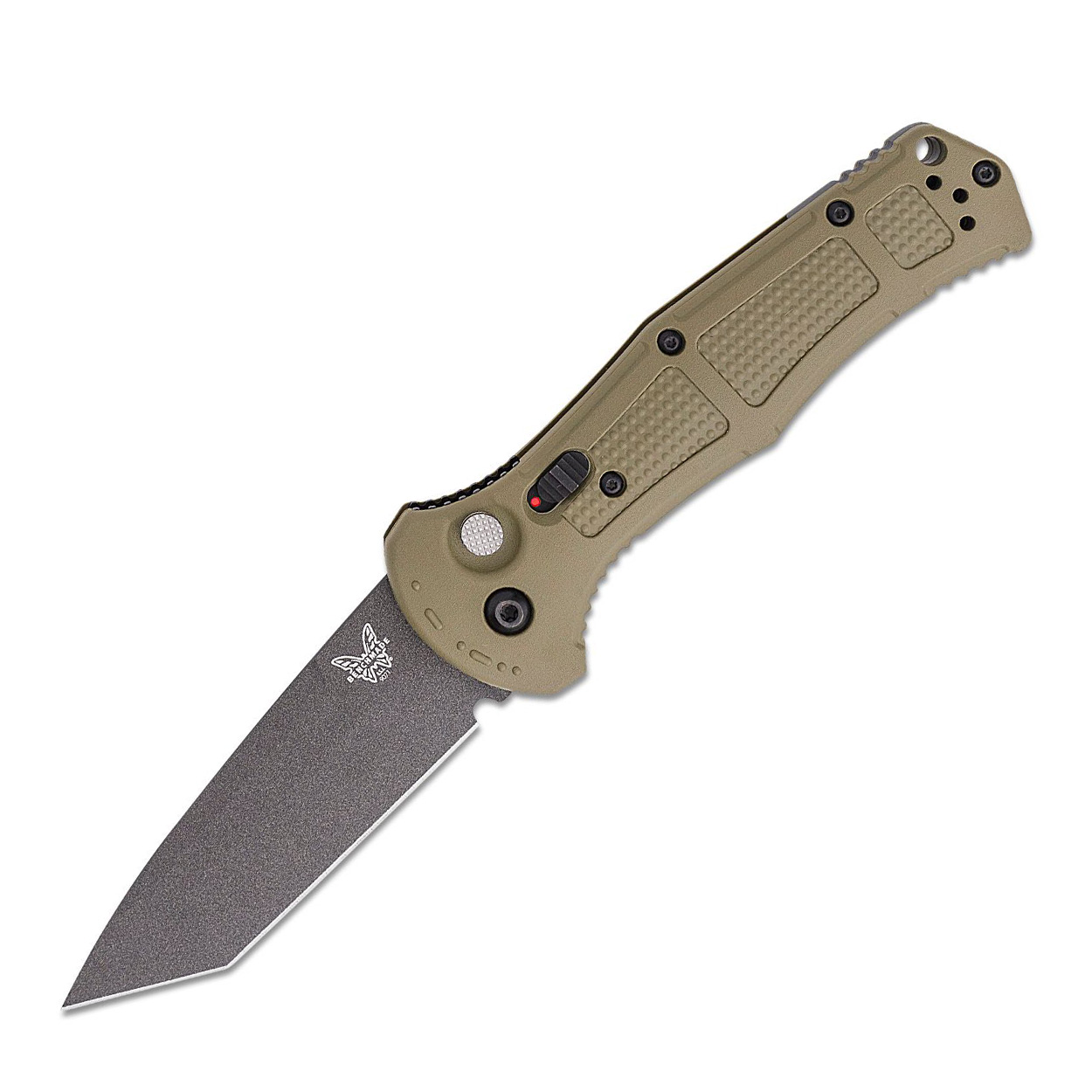 Benchmade Claymore AUTO CPM-D2钢  Grivory尼龙柄 9071BK-1 军绿色 1820