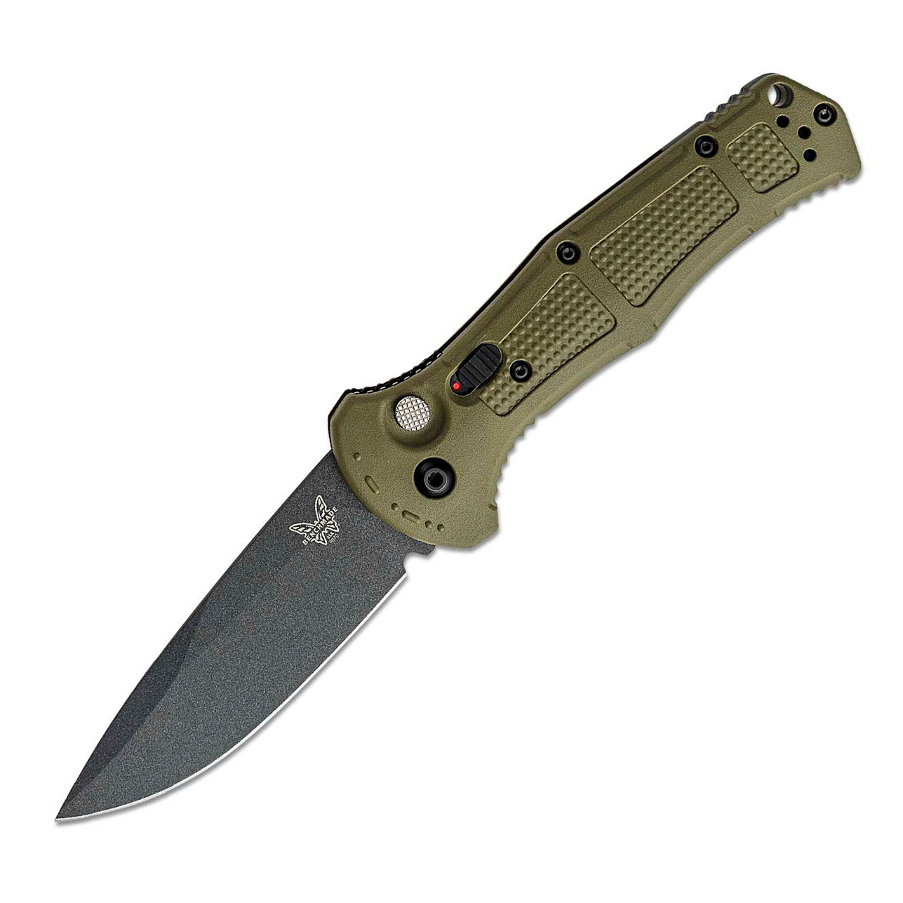 Benchmade Claymore AUTO CPM-D2钢 Grivory尼龙柄 9070BK-1 军绿色 1820