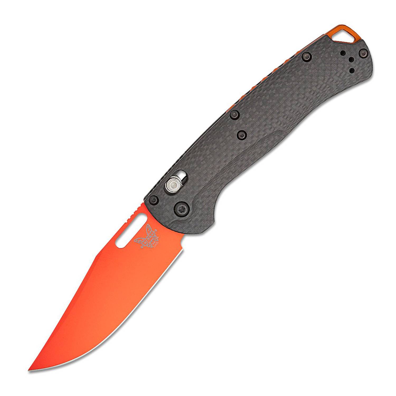 Benchmade Taggedout CPM-MagnaCut钢 碳纤维柄 15535OR-01 黑橙 2600