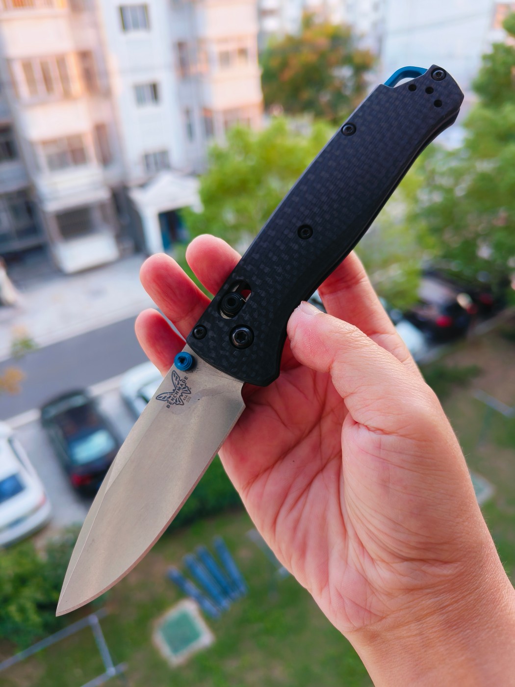 Benchmade Bugout CPM-S90V钢 碳纤维柄 535-3 黑色 2300