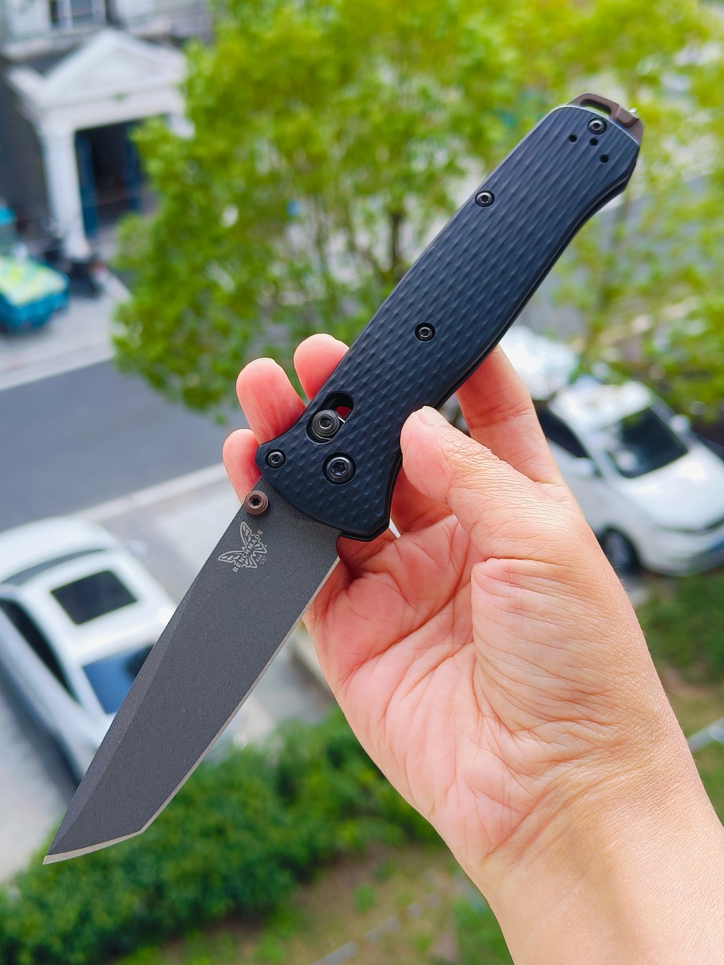Benchmade BAILOUT CPM-M4钢 铝合金柄 537GY-03 黑色 2150