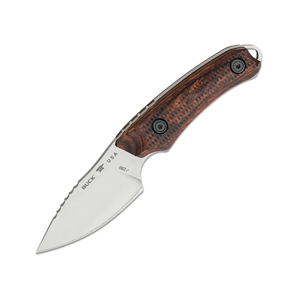 Buck 0662WAS-B Alpha Scout CPM-S35VN 不锈钢 Dymalux 胡桃木 1440