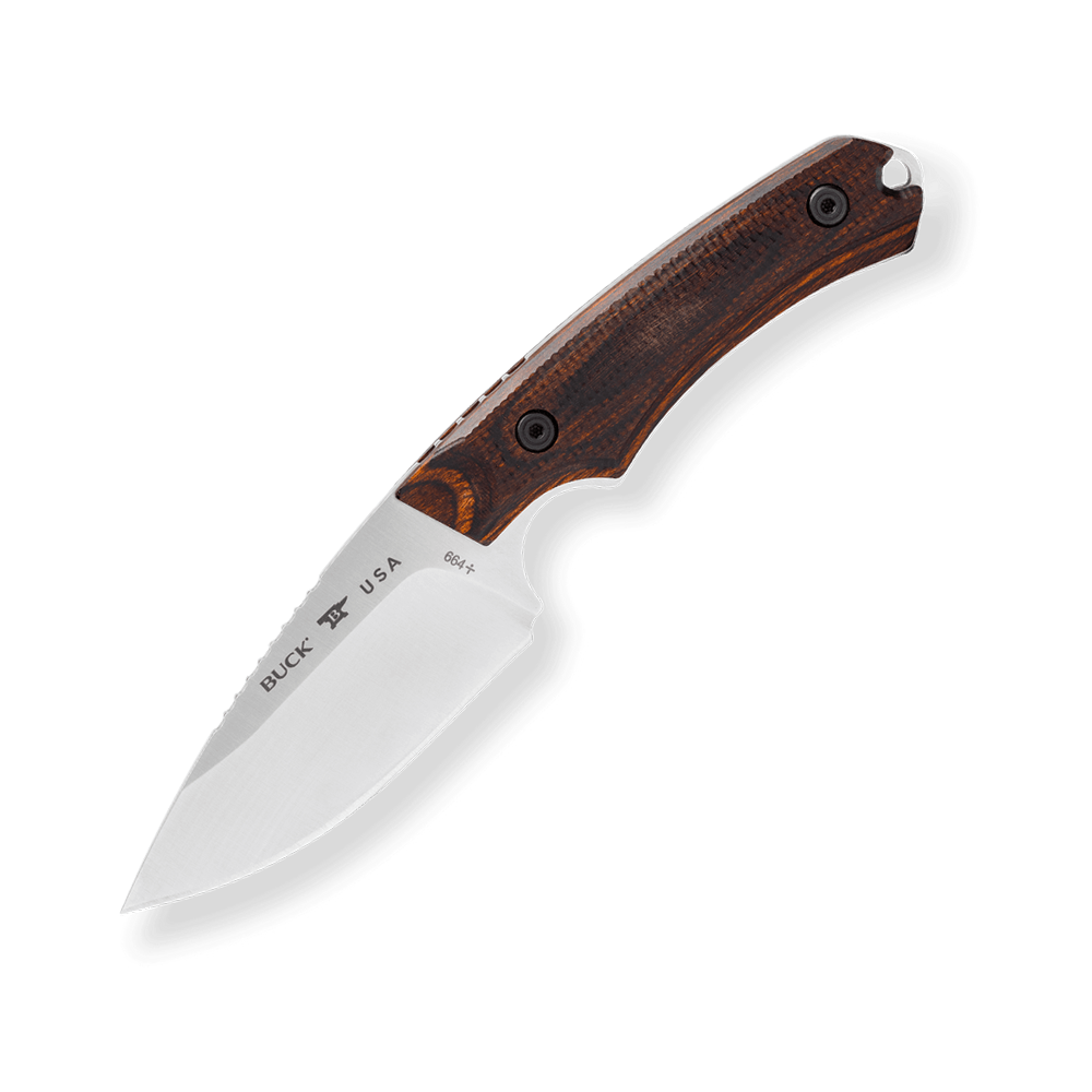 Buck 0664WAS-B Alpha Hunter CPM-S35VN 不锈钢 Dymalux 胡桃木 1599