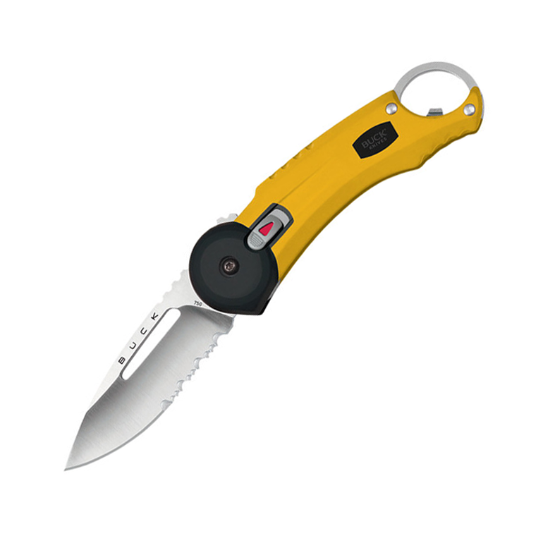 Buck 0750YWX-B RedPoint 420HC 不锈钢 橡皮 黄色 290