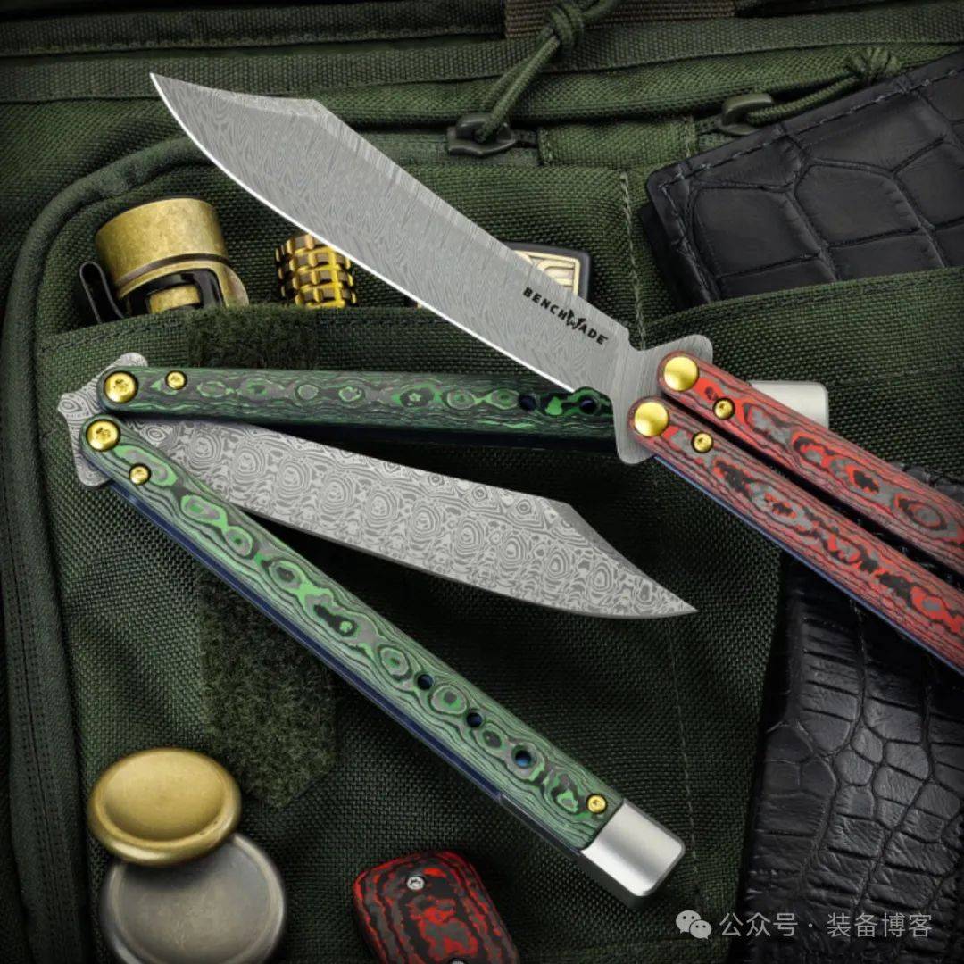 Benchmade Necron 大马士革钢限量版甩刀 99-242 Benchmade Necron 大马士革钢限量版甩刀 99-242