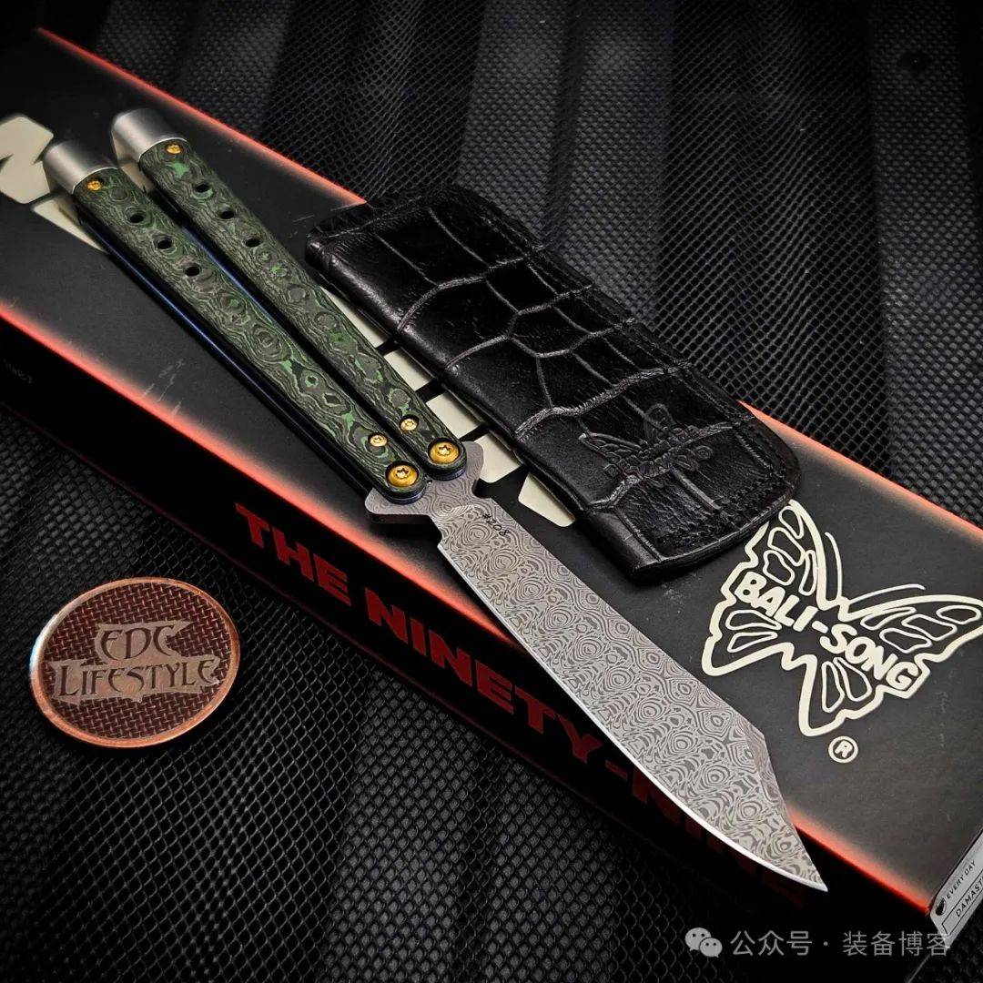 Benchmade Necron 大马士革钢限量版甩刀 99-242 Benchmade Necron 大马士革钢限量版甩刀 99-242