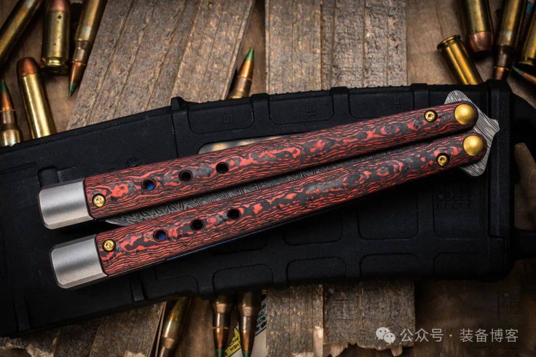 Benchmade Necron 大马士革钢限量版甩刀 99-241