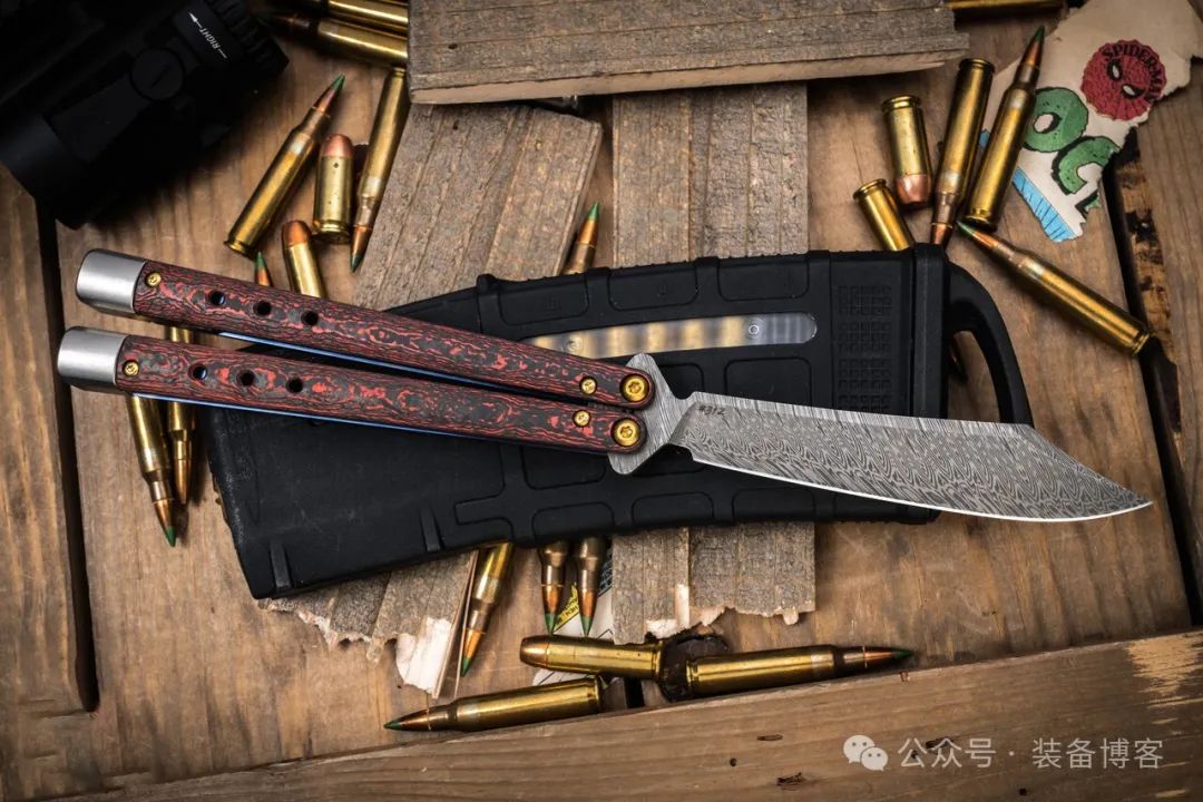 Benchmade Necron 大马士革钢限量版甩刀 99-241