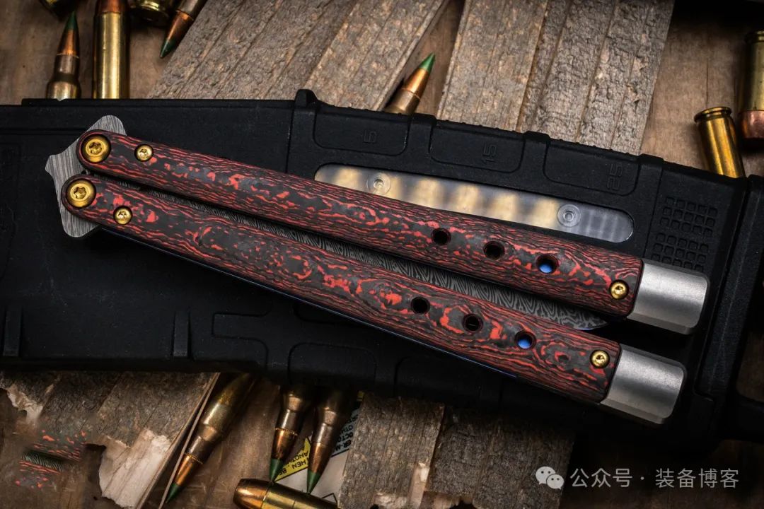 Benchmade Necron 大马士革钢限量版甩刀 99-241