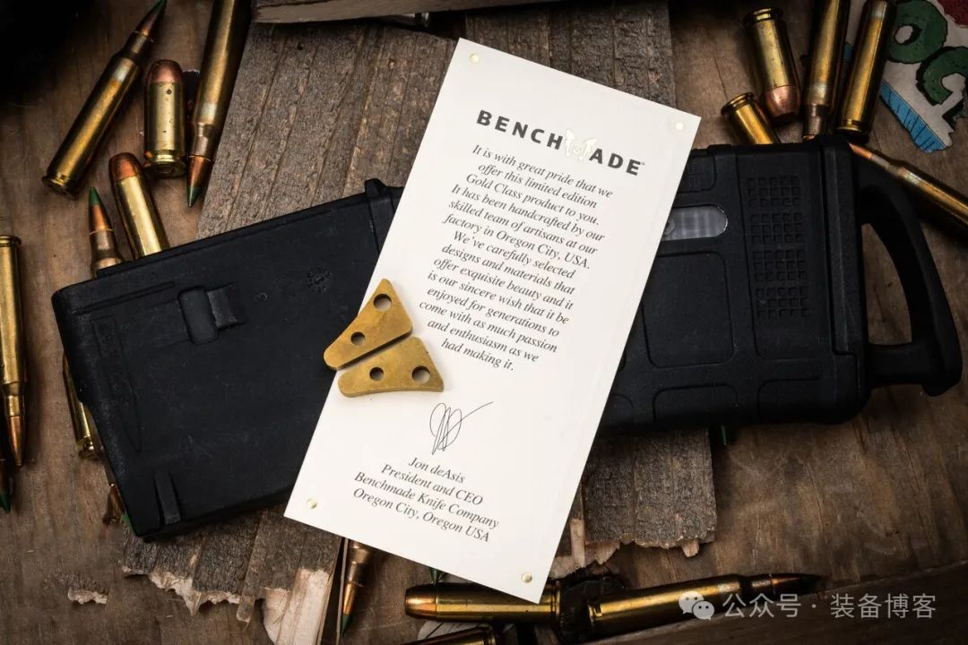 Benchmade Necron 大马士革钢限量版甩刀 99-241