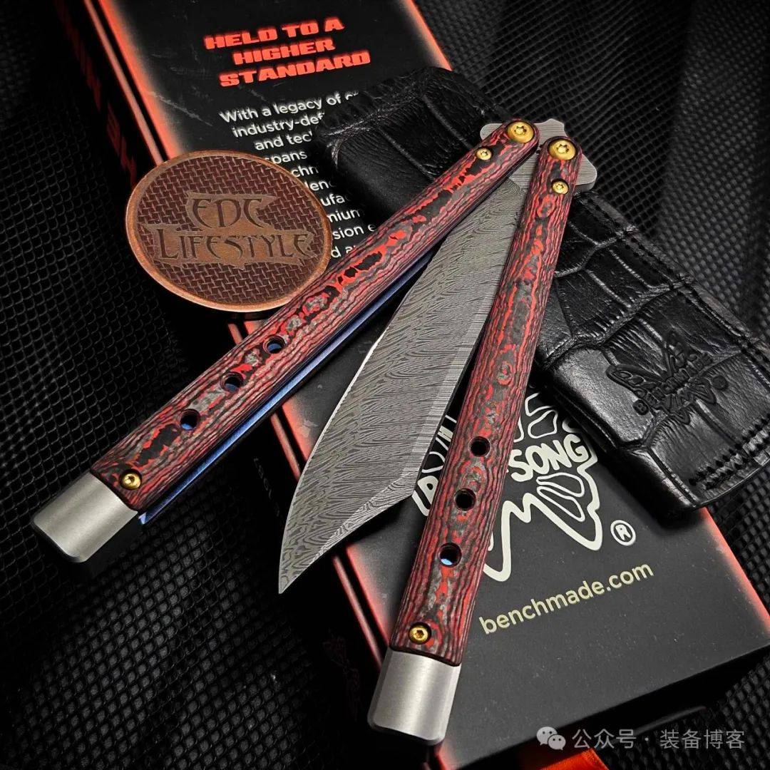 Benchmade Necron 大马士革钢限量版甩刀 99-241