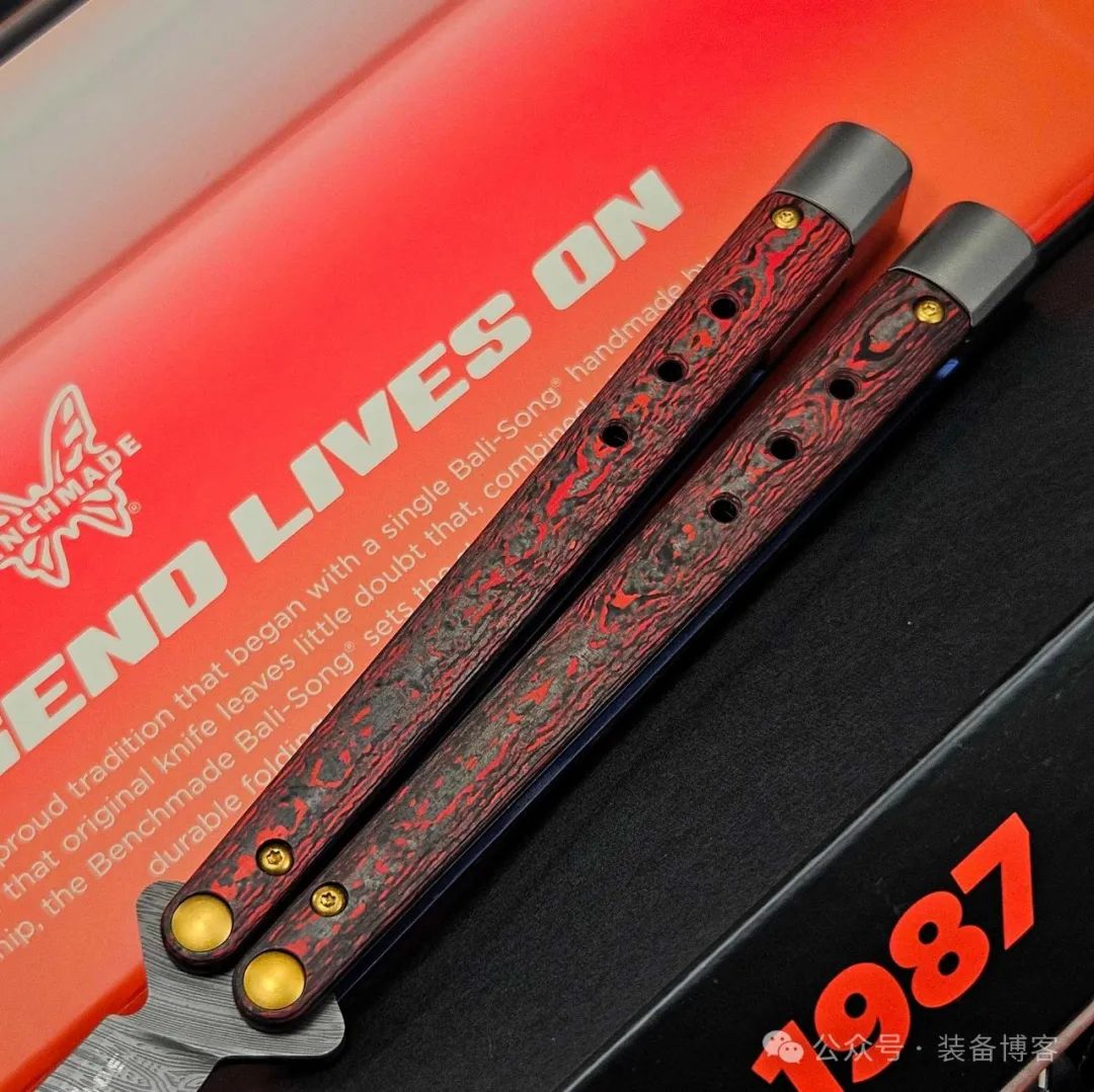 Benchmade Necron 大马士革钢限量版甩刀 99-241