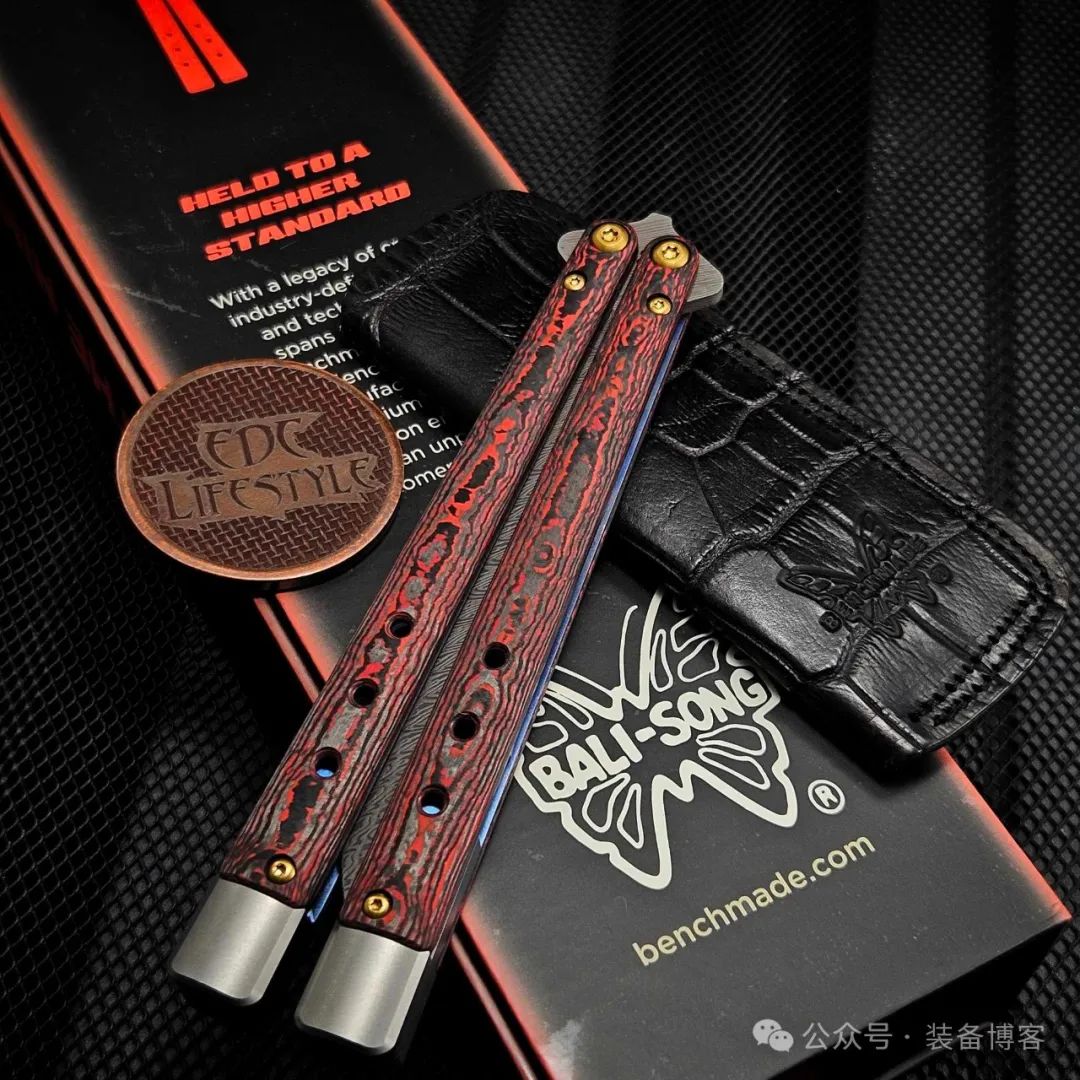 Benchmade Necron 大马士革钢限量版甩刀 99-241