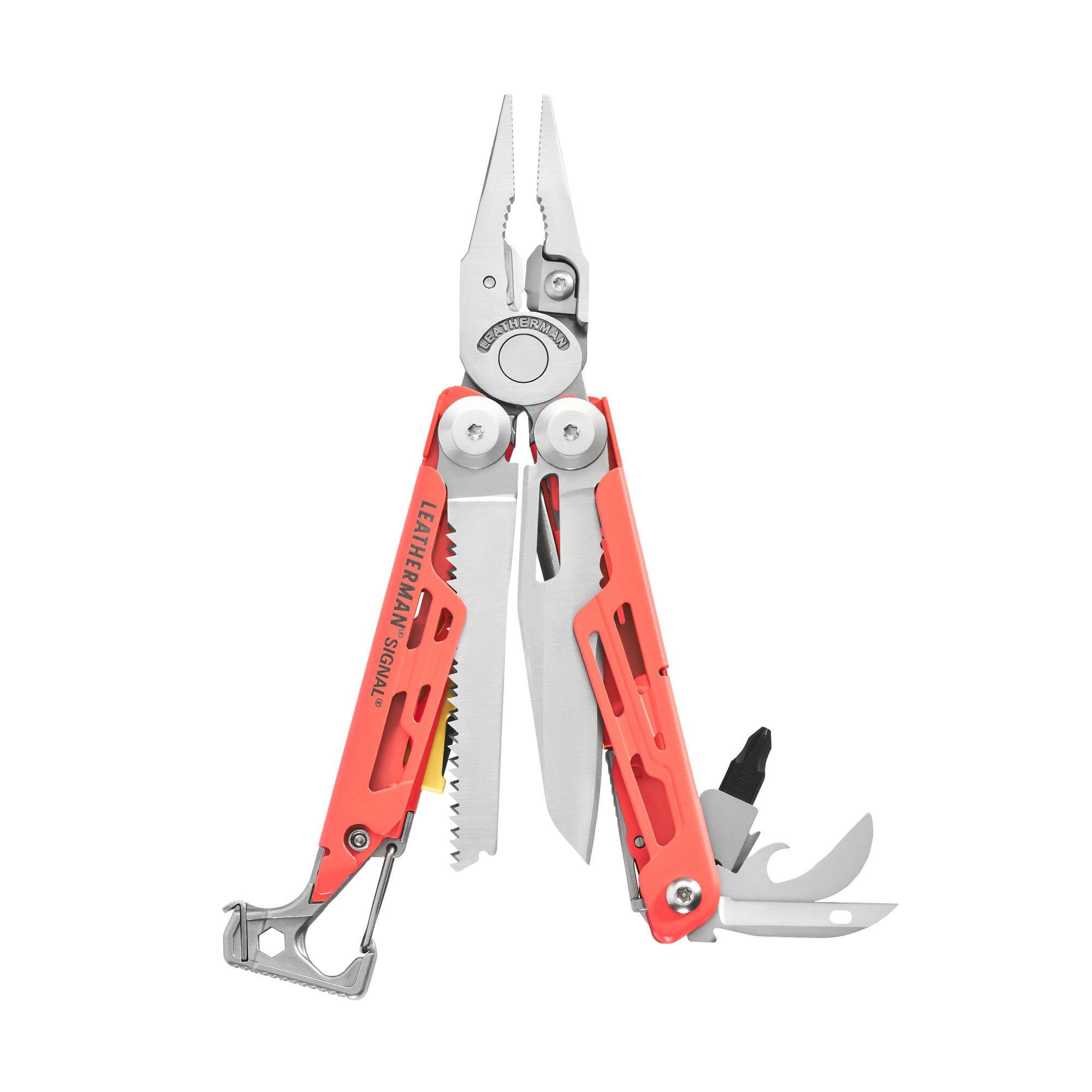 Leatherman SIGNAL™ GUAVA 莱泽曼烽火多功能组合工具 833183 番石榴红 1080