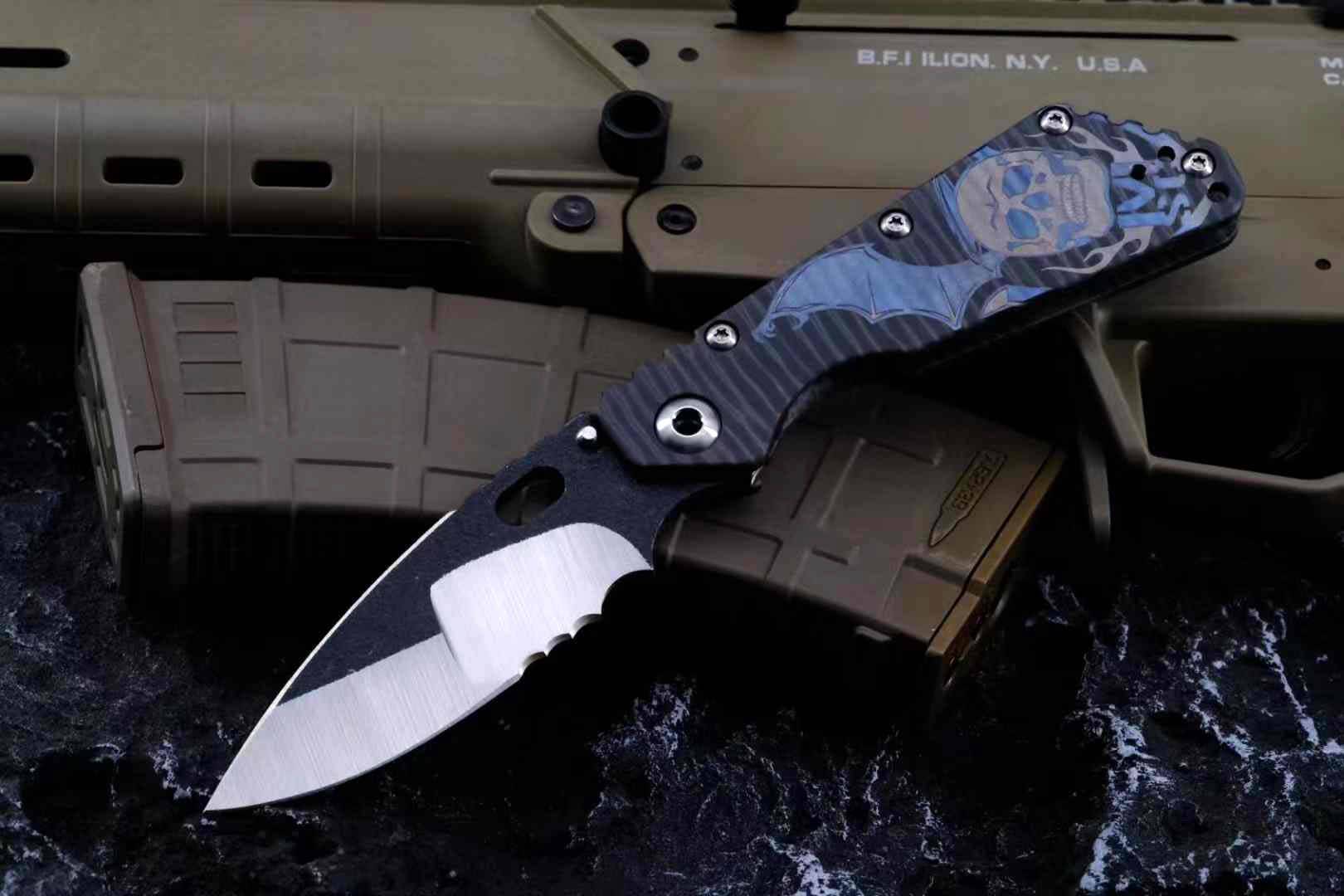 Strider SMF CTS-XHP钢 挺近者MSC版 钢火背夹 手工定制版 18000