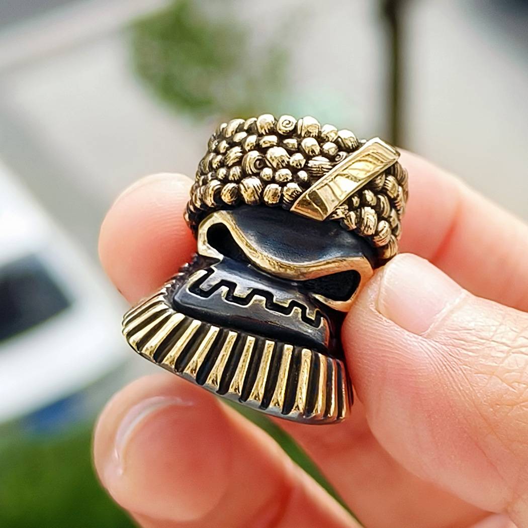 Alex Peshkov 俄罗斯亚历克斯游骑兵黄铜刀坠吊坠挂坠 1560