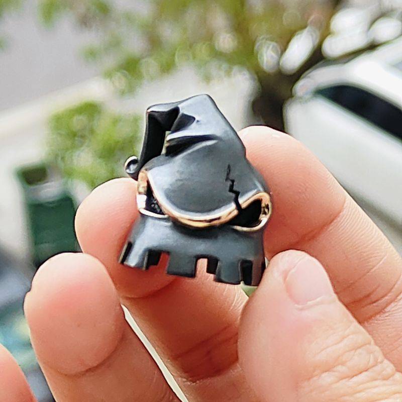 Alex Peshkov mosol mask 俄罗斯珠宝设计师亚历克斯刀坠吊坠伞绳 980