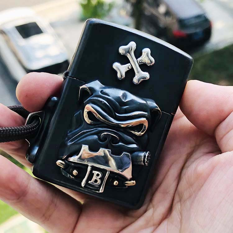 🔥 Alex Peshkov 俄罗斯亚历克斯斗牛犬煤油打火机 订制 4200