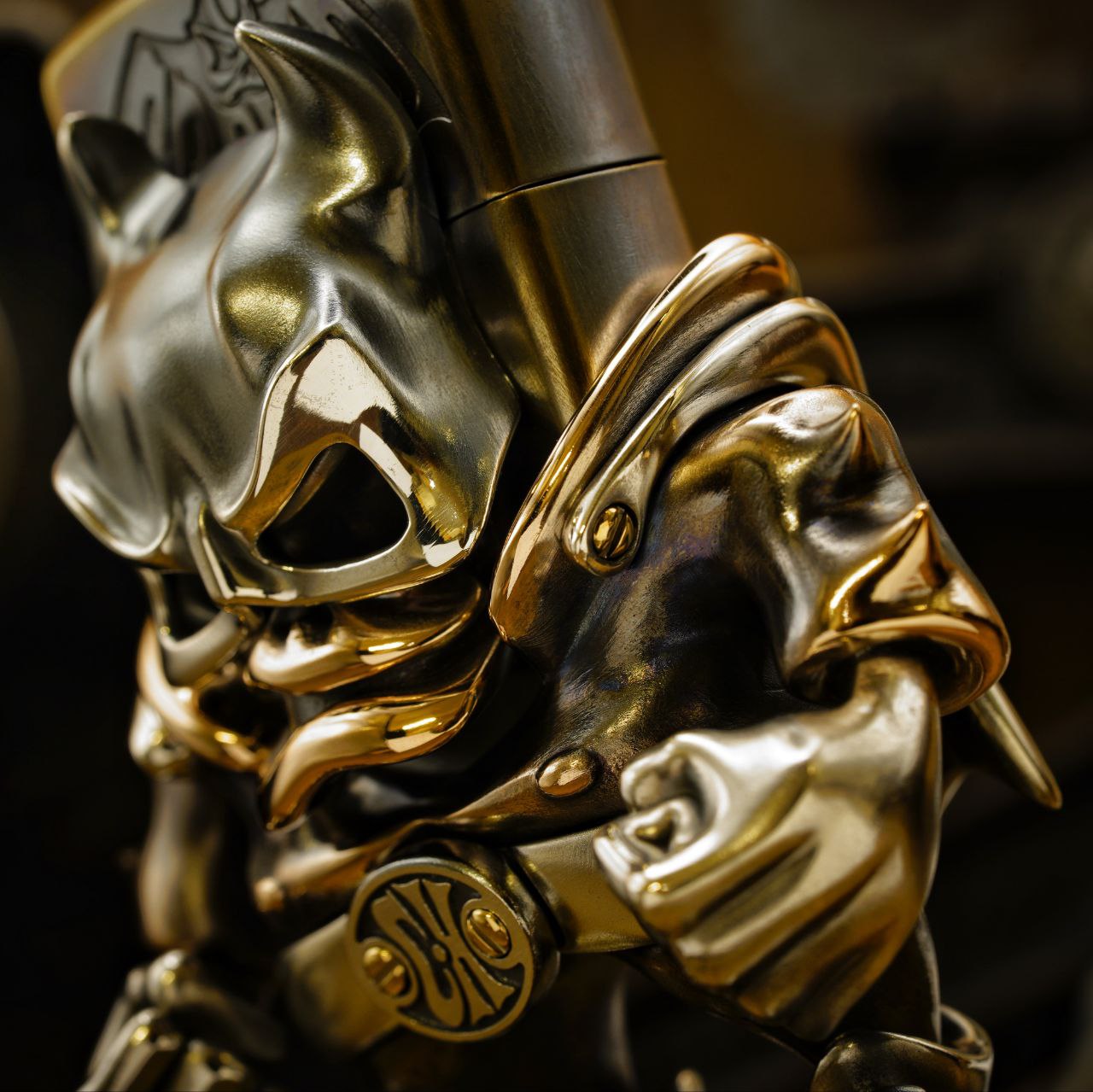 Cpprhd Metal Work  蝙蝠侠 超级英雄定制煤油打火机 MRE展会唯一定制版 现场拍卖款 仅展示