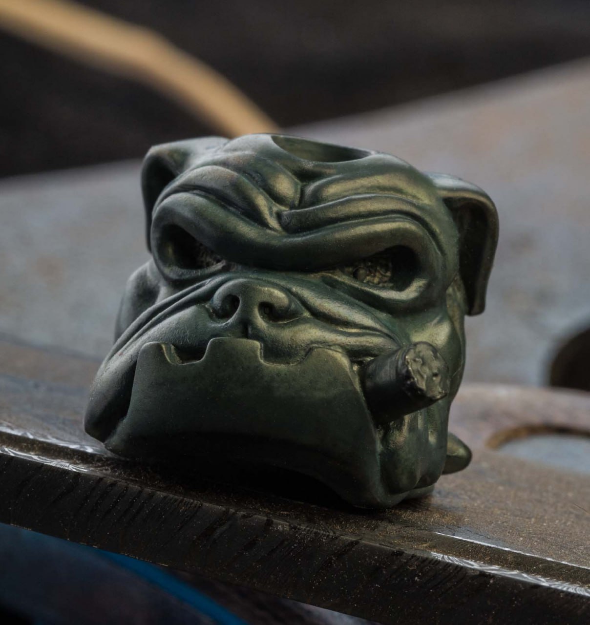 Alex Peshkov 俄罗斯亚历斗牛犬 钴材质 刀坠吊坠挂坠