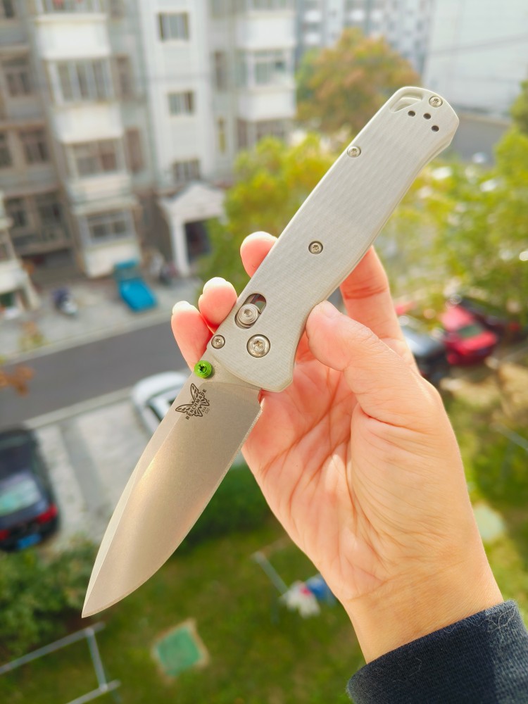 🏅 Benchmade Bugout CPM-20CV钢 G10 手柄 灰色 535-2002 限量版 1950