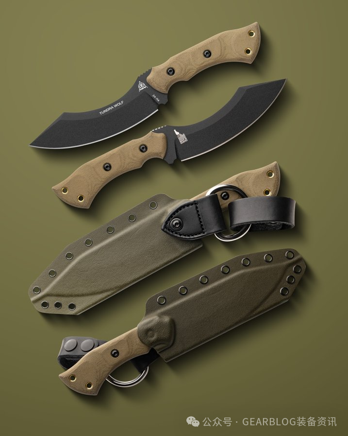 阿拉斯加刀具制造天才与TOPS合作推出全新固定刀——Tundra Wolf