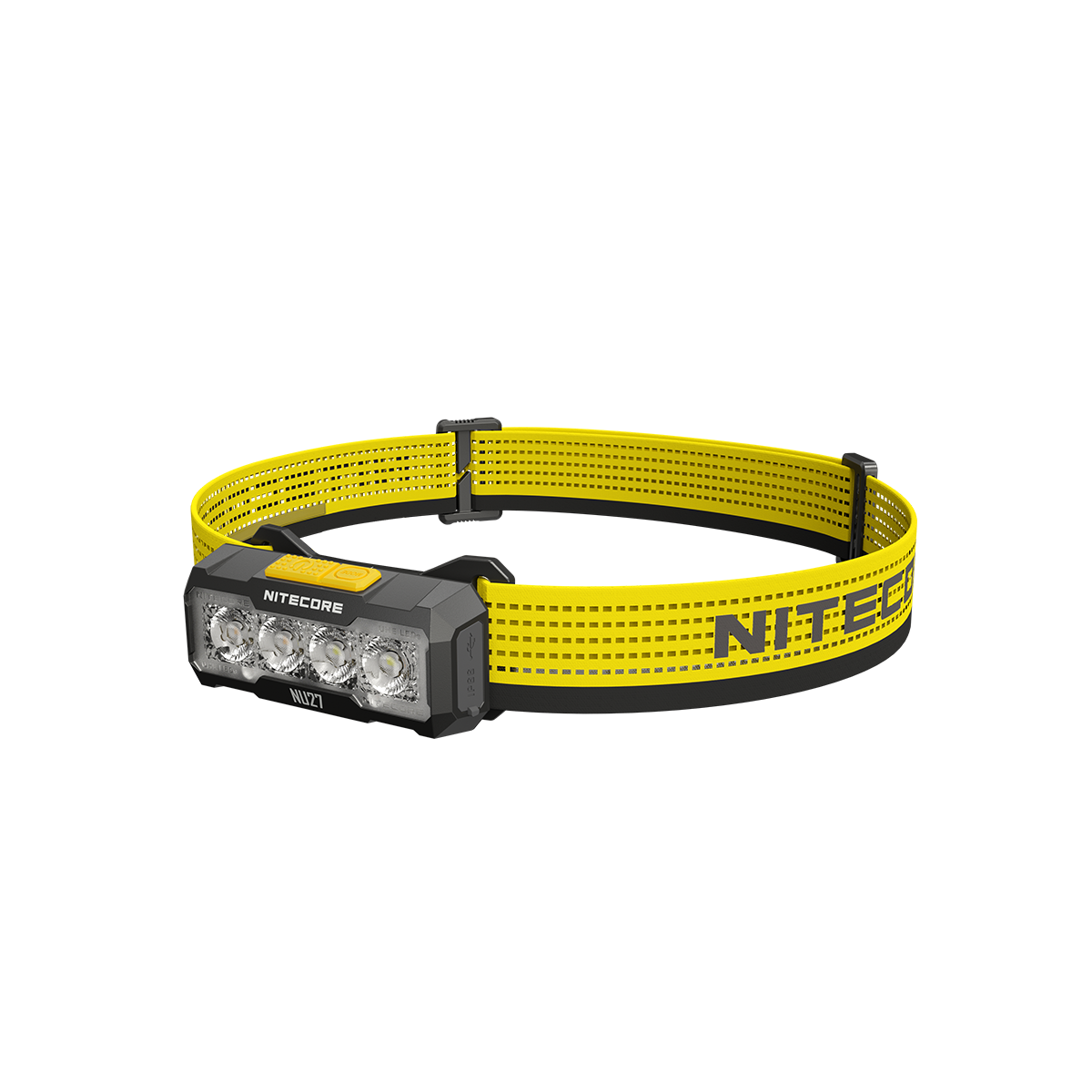 🤝NITECORE NU27超轻量多色温户外头灯 夜影黑 318