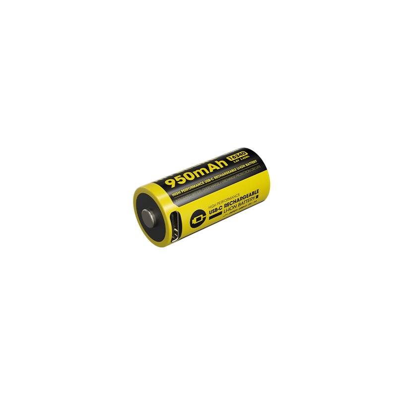 🤝NITECORE NL169R Type-C USB直充16340锂电池 68