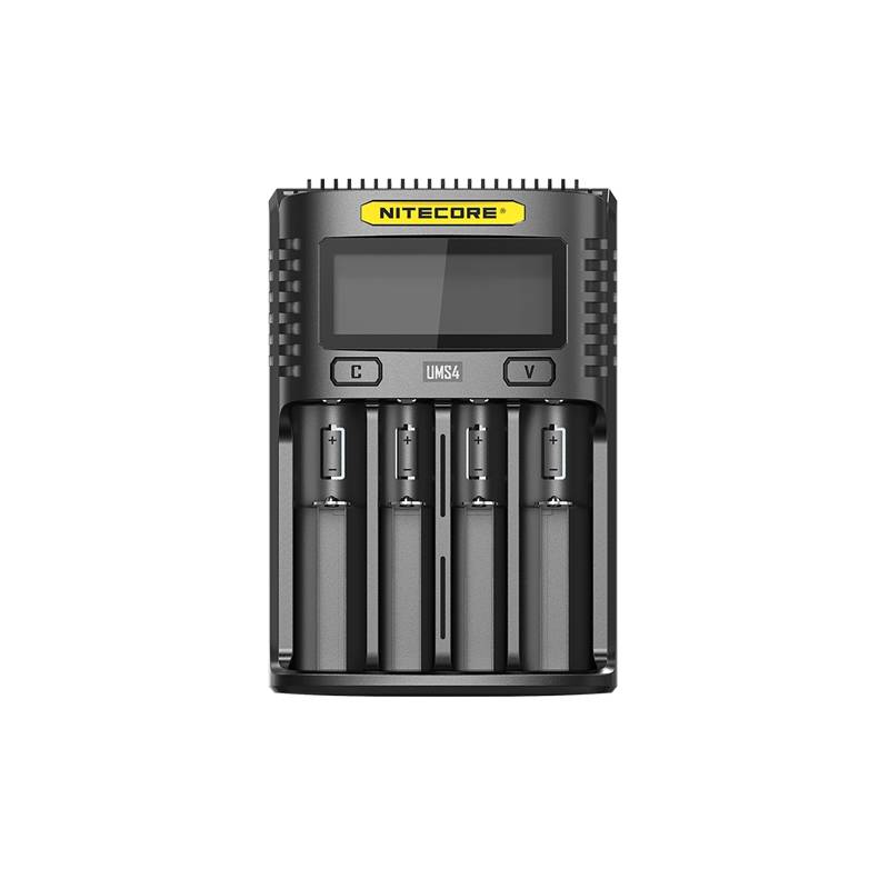 🤝NITECORE UMS4四槽LCD液晶显示强光手电电池智能充电器 269