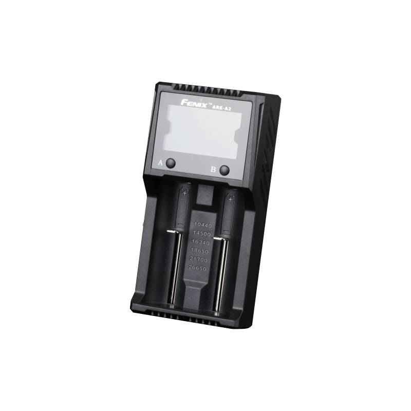 🤝Fenix ARE-A2双槽LCD液晶显示强光手电电池充电器 138