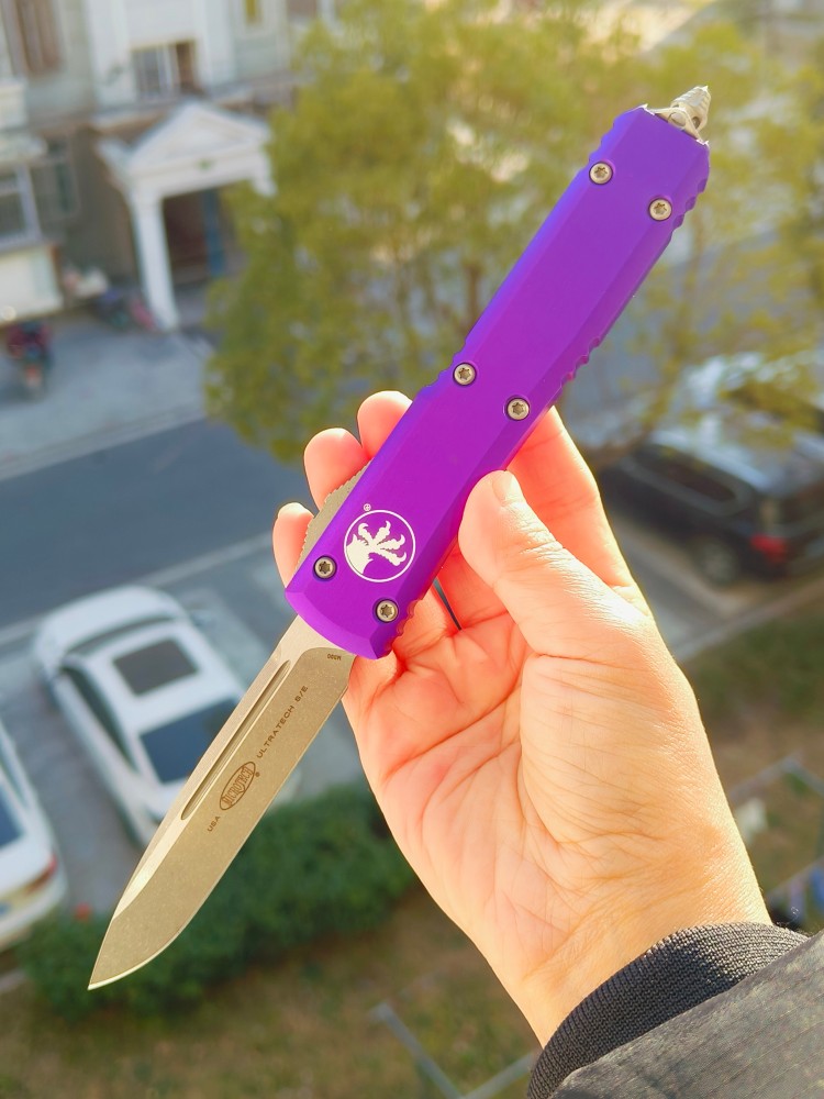 🔥 Microtech 121-10APPU 紫色 2550