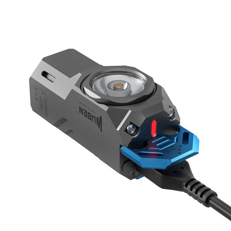 🤝WUBEN X0多功能便携磁吸强光小手电筒 钛灰黑 含电池 800流明 768