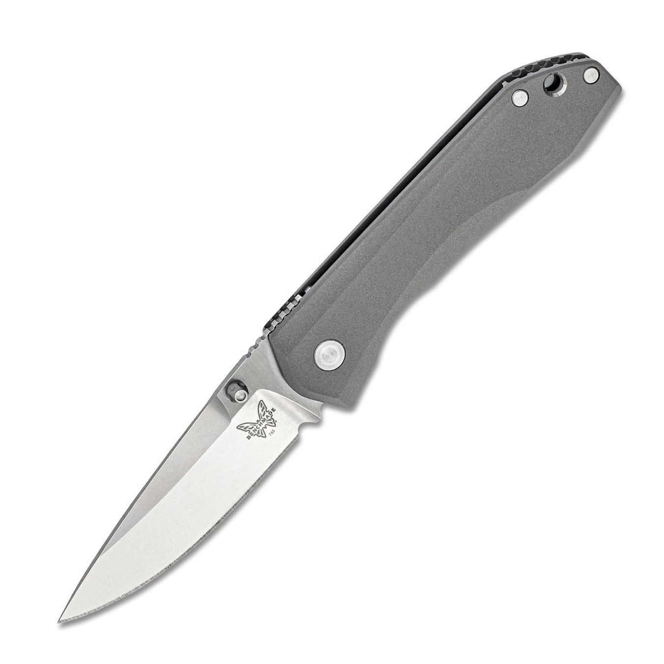 ?? Benchmade Mini Titanium Monolock M390鋼 鈦柄 765 噴砂 1860