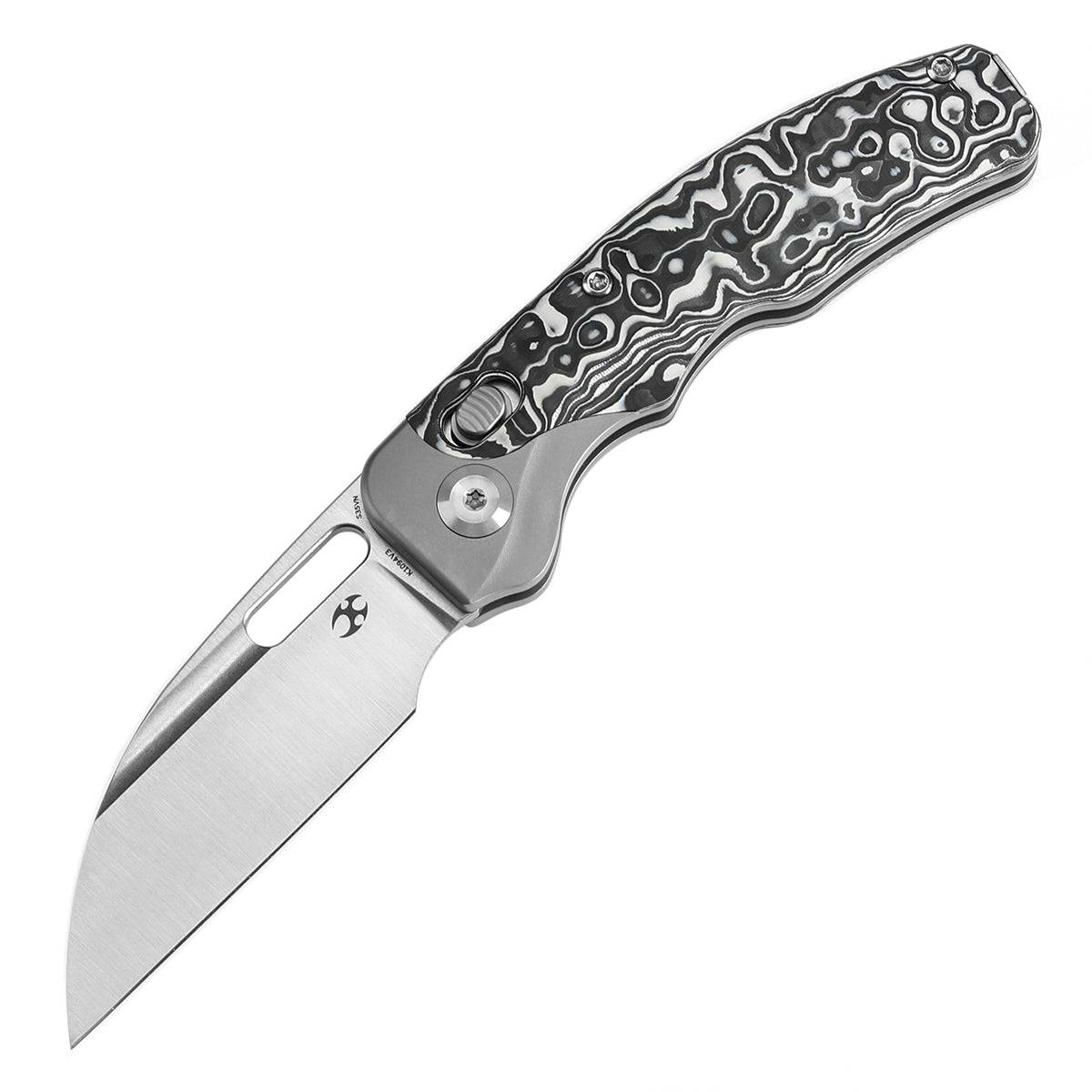 KANSEPT Vivid  CPM S35VN钢  钛+碳纤维手柄  K1094V3