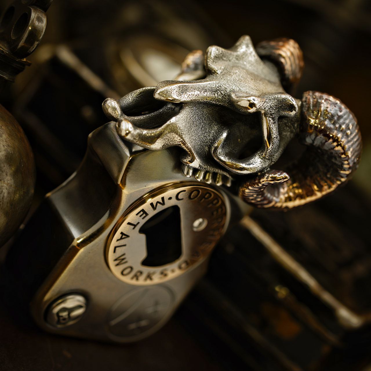 Cpprhd Metal Work Goat 俄罗斯铜斑蛇山羊AFK指虎