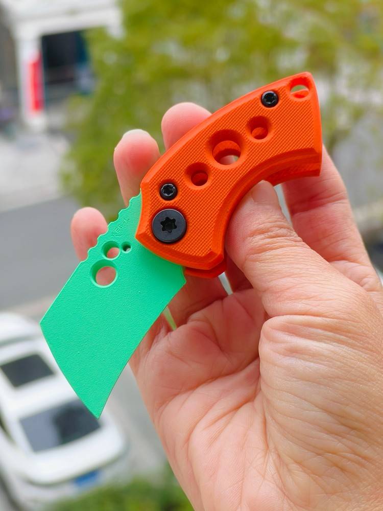 Kochtool WharHawk AEB-L钢 G10柄 无锁 橙色 1980