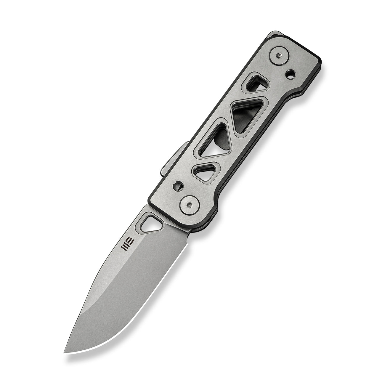 WEKNIFE Tyro CPM 20CV钢  钛手柄   WE24001-2  钛灰色  2000