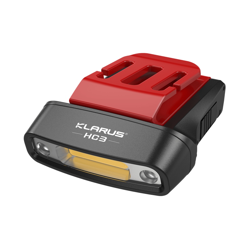 🤝KLARUS HC3 智能感应帽檐灯 红色 79