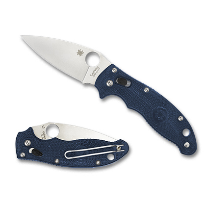 Spyderco   C101PDBL2  CPM S110V钢   FRCP手柄   深蓝色  1260