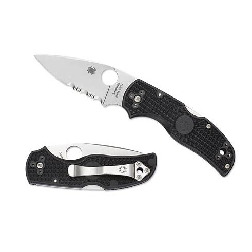 Spyderco  C41PSBK5  CPM S30V钢  FRN尼龙手柄   黑色  990