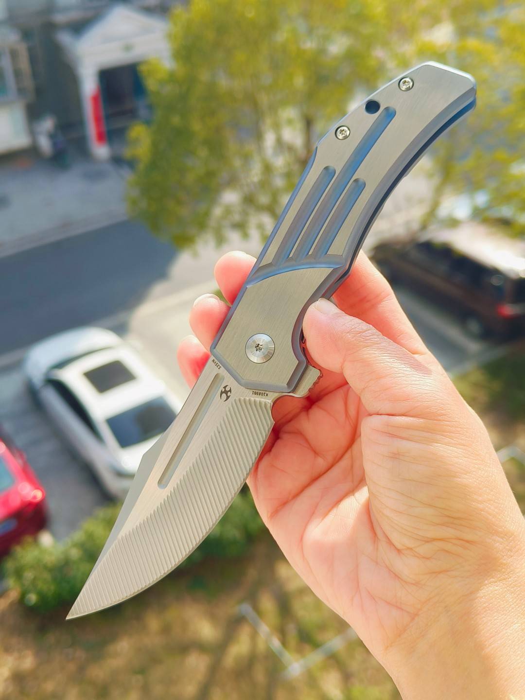 KANSEPT Orion  CPM S35VN钢  钛手柄  K1089B1  1400