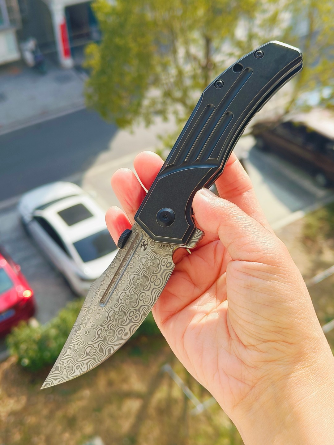 KANSEPT Orion  大马士革钢  钛手柄  K1089A3  1200