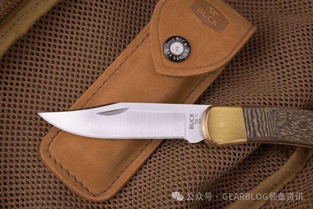 巴克(Buck)推出限量版110折叠猎刀,升级版口袋刀具 巴克(Buck)推出限量版110折叠猎刀,升级版口袋刀具