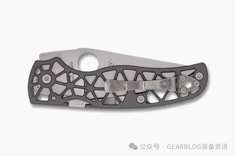 Spyderco 推出“Edgerati”口袋刀，灵感源自传奇玛莎拉蒂“鸟笼”