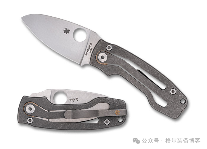 Spyderco 创新的钛合金 EDC 刀 - 装备博客 Spyderco 创新的钛合金 EDC 刀 - 装备博客