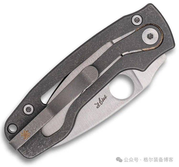 Spyderco 创新的钛合金 EDC 刀 - 装备博客 Spyderco 创新的钛合金 EDC 刀 - 装备博客