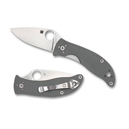 Spyderco   C222GPGY   CTS BD1N钢   G-10手柄    灰色   675