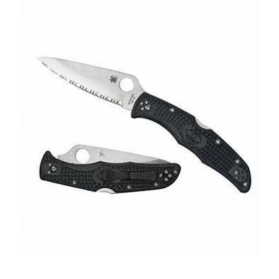 Spyderco  C10SBK    Endura 4  VG10钢  FRN尼龙手柄  黑色  720