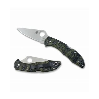 Spyderco  C11ZFPGR   Delica 4  VG10钢   FRN尼龙手柄    绿色  675