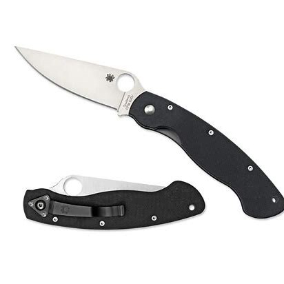 Spyderco  C36GPE    S30V钢   G10手柄   黑色 1620